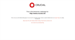 Desktop Screenshot of crucialx.net